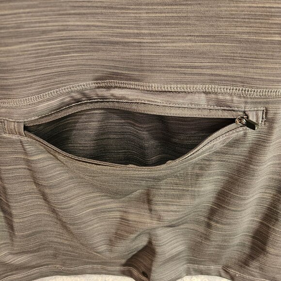 Hang Ten pull over Shirt Mens L Gray Black UPF 50+ Grorpcore outdoor surfer hike - Picture 3 of 12